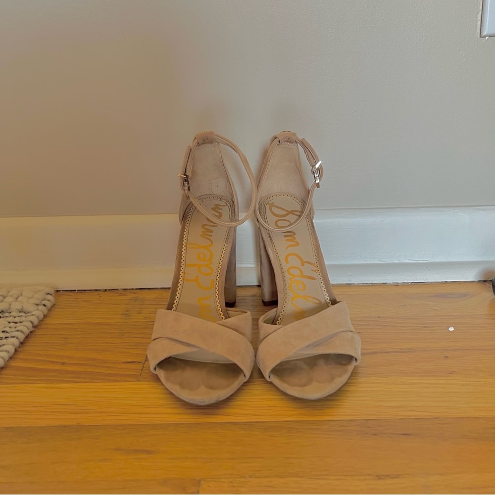 Sam Edelman peep toe heels